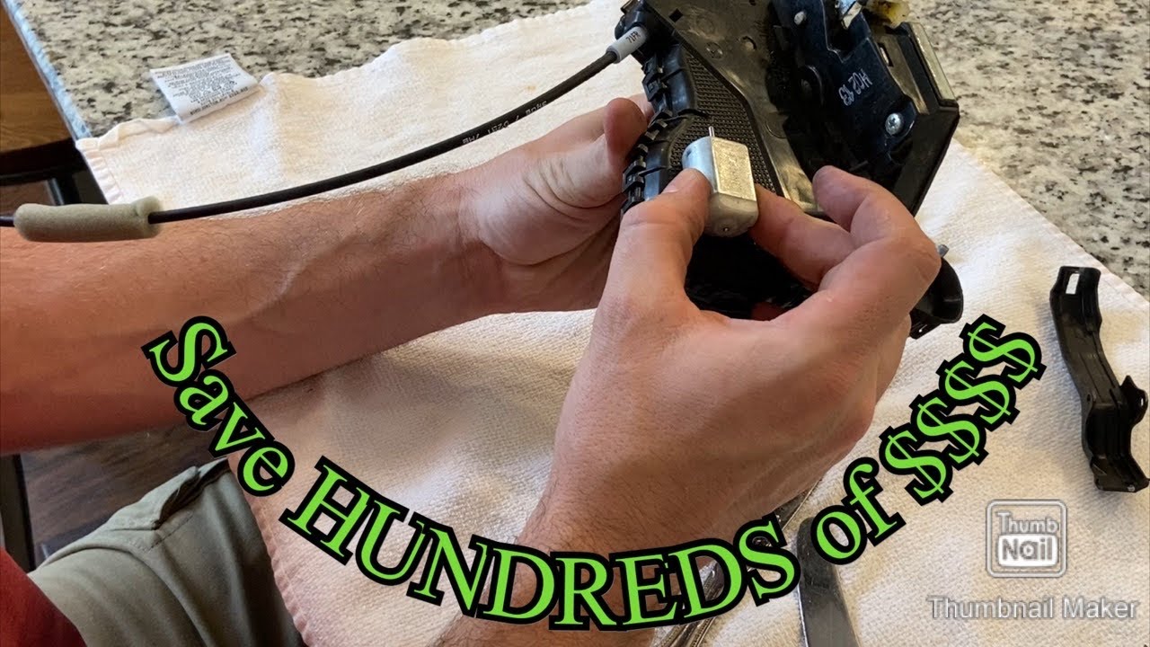 How to replace a door lock actuator motor on 2013 Toyota Highlander for $3