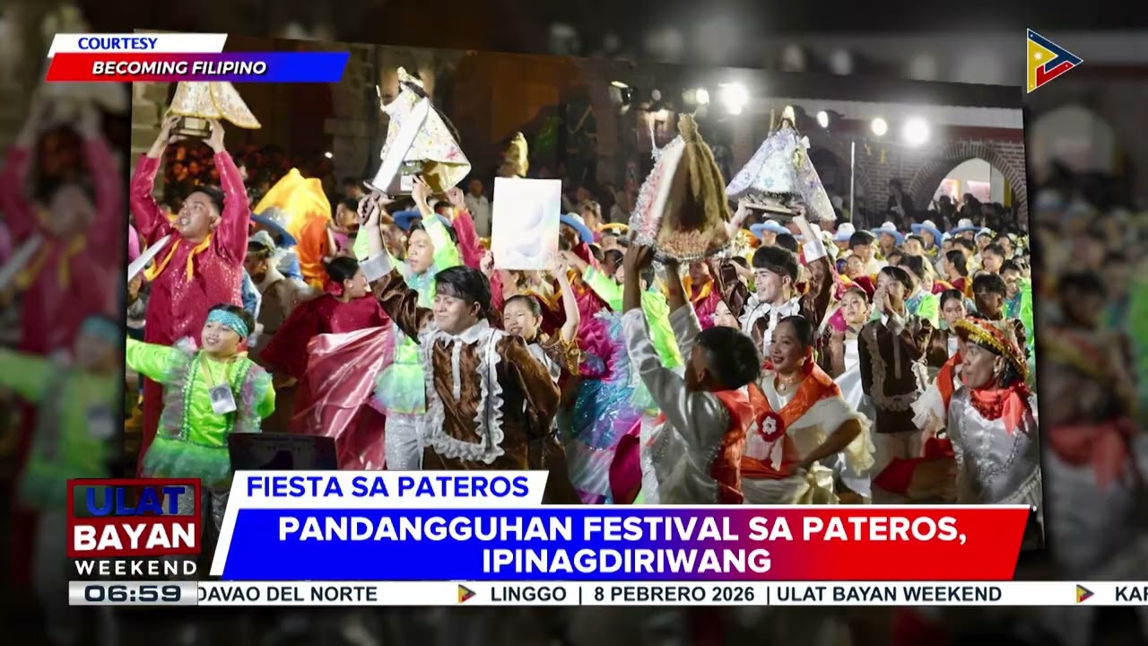 #UlatBayanWeekend | Pandangguhan Festival sa Pateros, ipinagdiriwang | ulat ni Floyd Brenz
