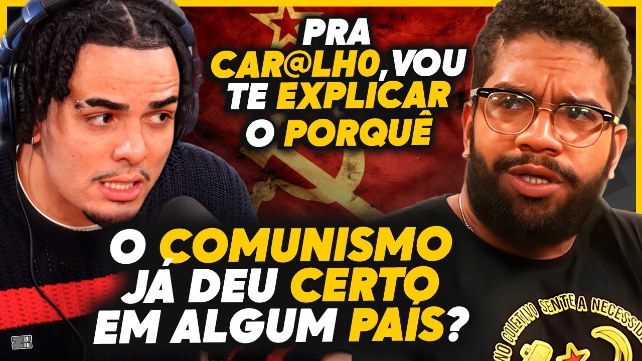 COMUNISMO vs SOCIALISMO: JONES MANOEL explica a DIFEREN&Ccedil;A!
