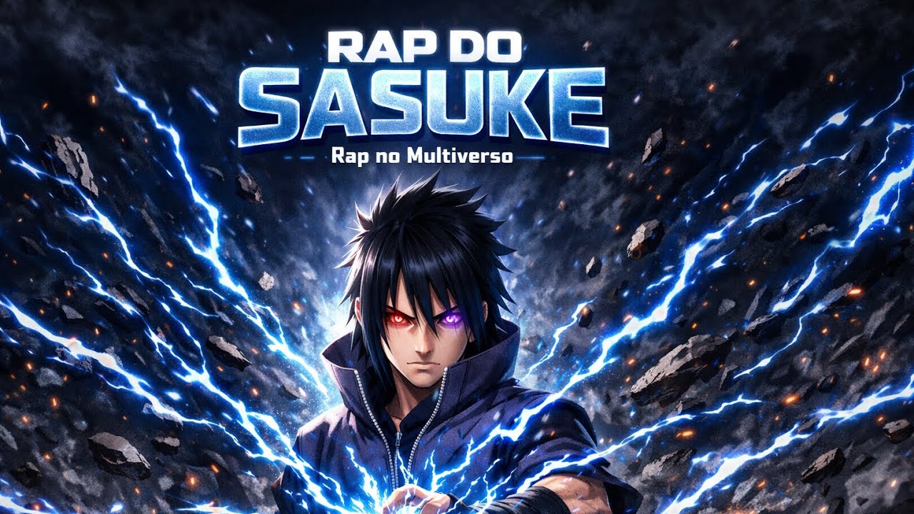 Rap do SASUKE - Ódio nos Olhos | Anime Rap Épico (Rap no Multiverso)