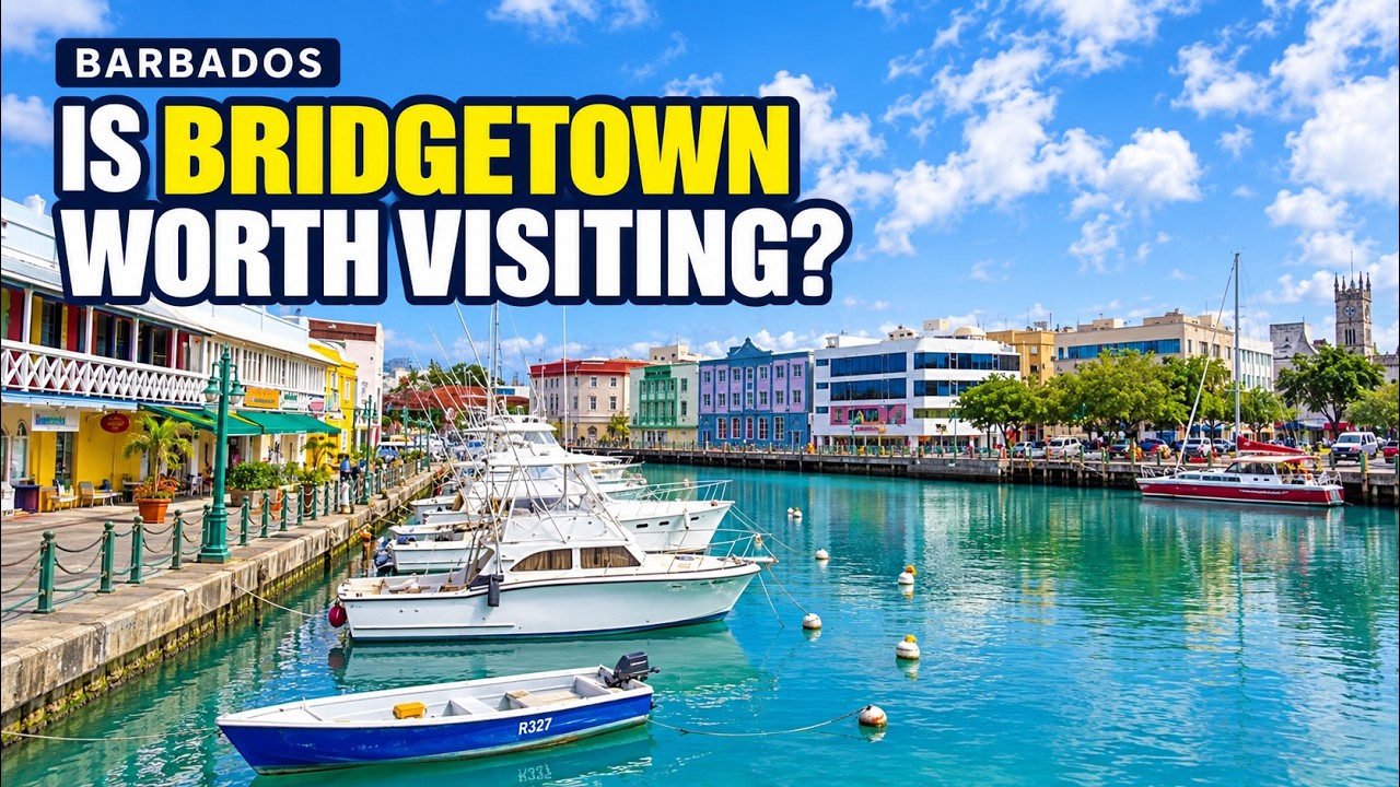 Bridgetown Barbados Tour, 2021 Update, Where to go in Bridgetown, Shopping and Bajan Culture.mp4