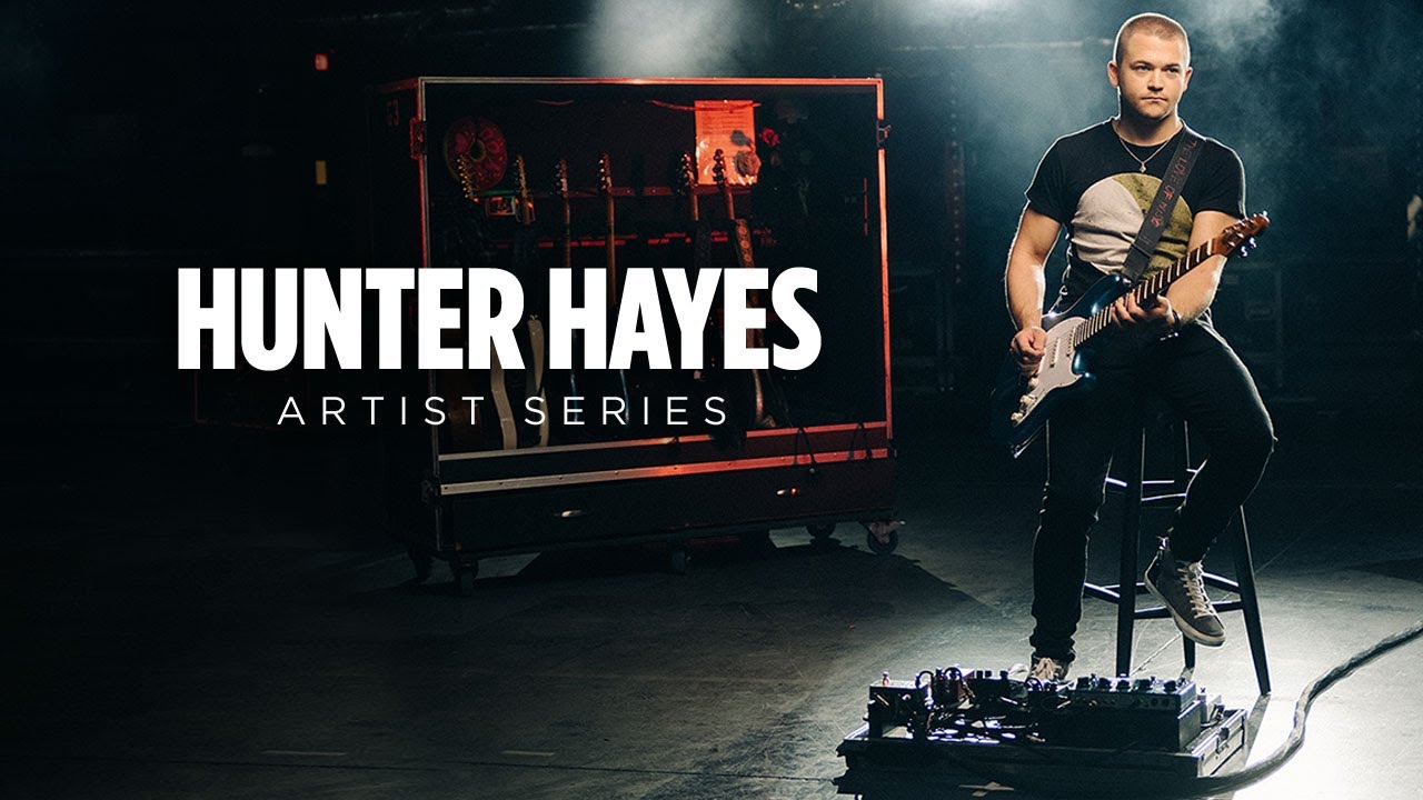Hunter Hayes Demos His Ernie Ball Music Man Artist Series Cutlass Guitar