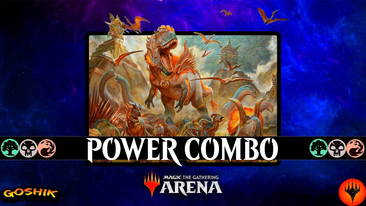 DINO POWER | Gishath, Sun's Avatar | Historic MTG Arena