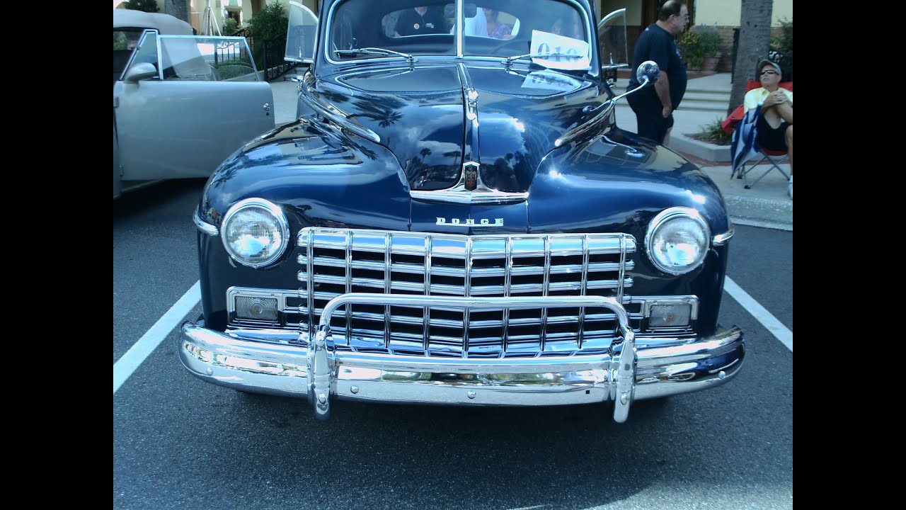 1947 Dodge Four Door Sedan Blu TheVillages 081515