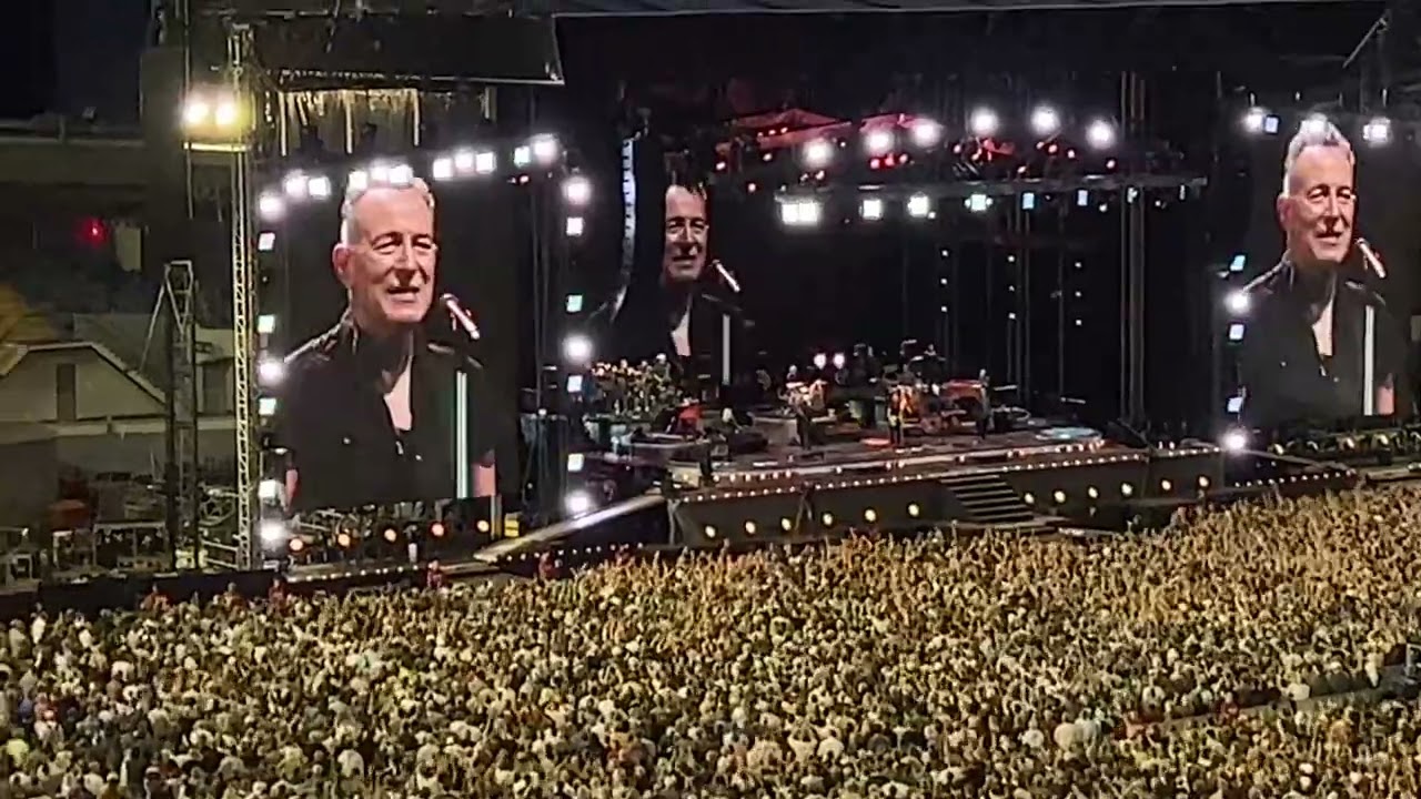 Twist And Shout STADIUM BREAKER Bruce Springsteen Ullevi Gothenburg Sweden Concert 3/3 2023
