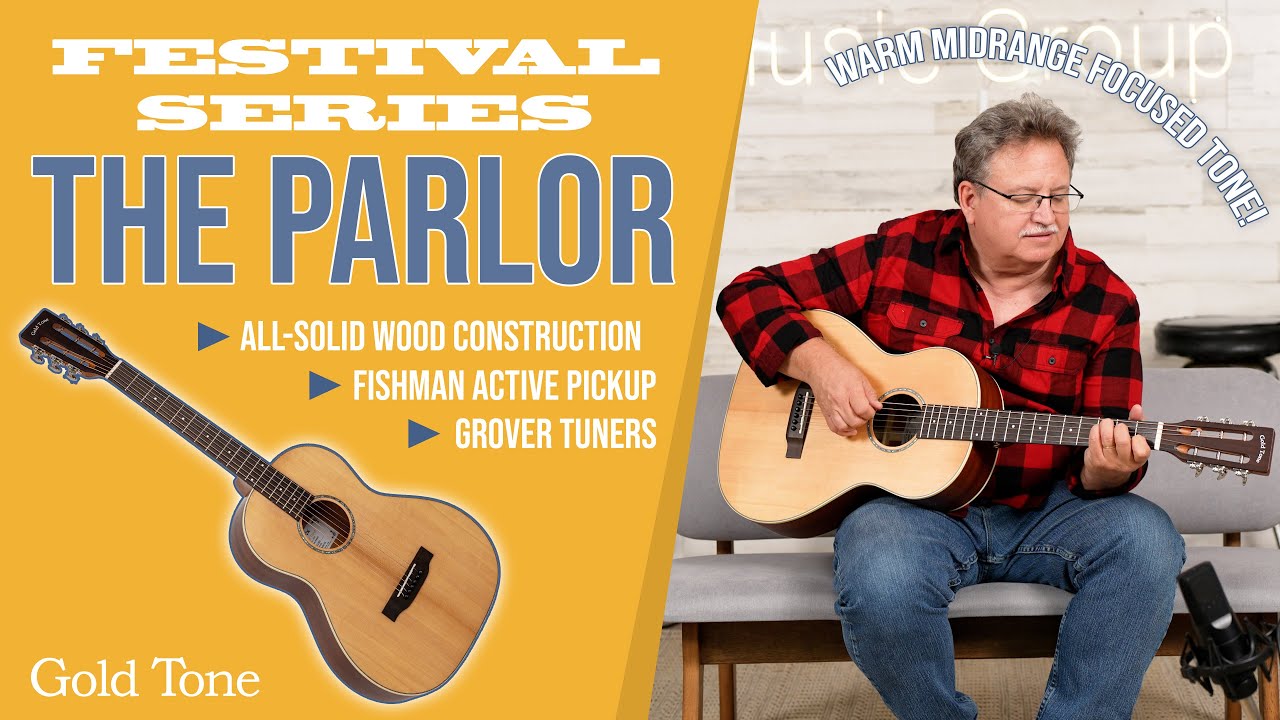 Kevin Williamson Plays The Parlor Acoustic-Electric Guitar