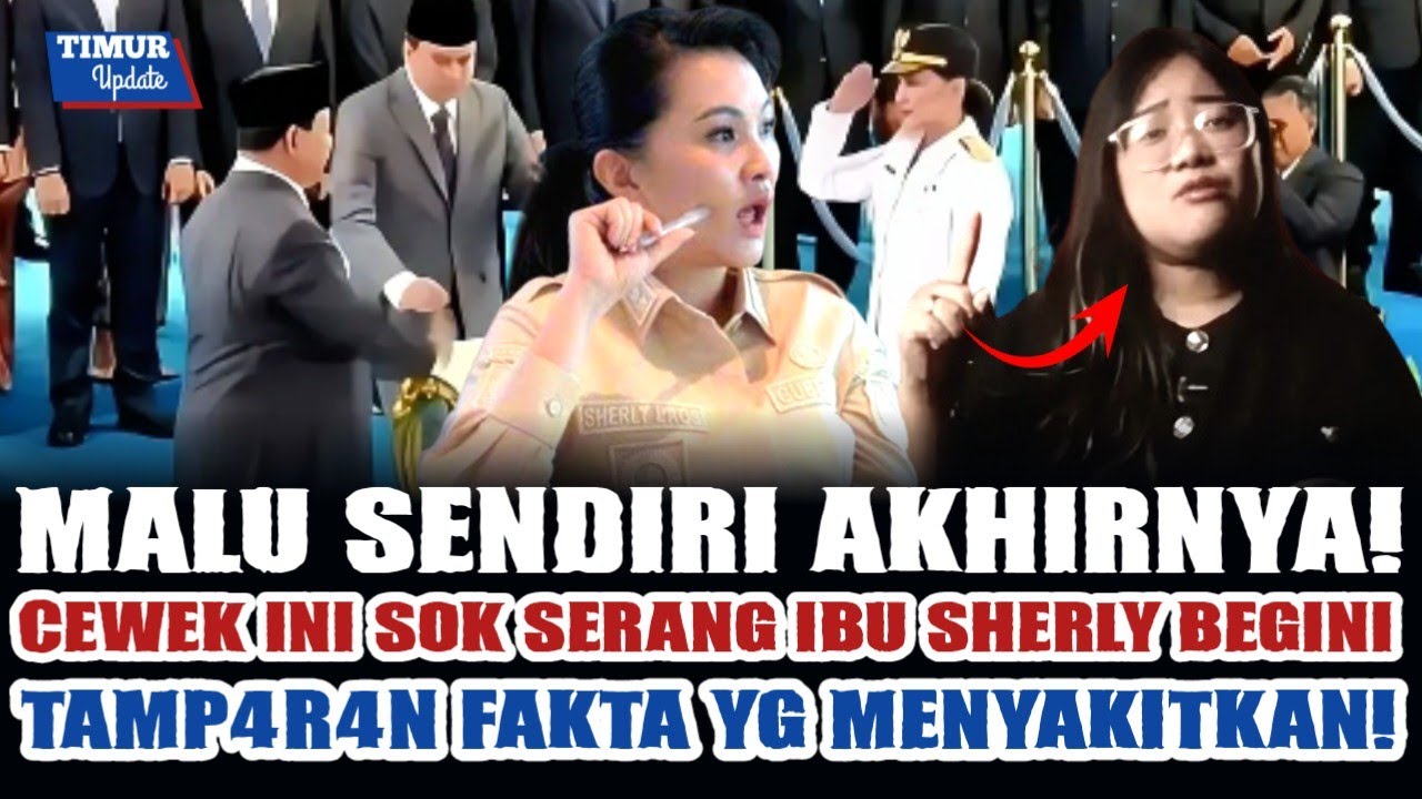 MALU BANGET! GAYA ELEGAN GUB SHERLY M3N4MP4R C3WEK YANG SOK PINTAR MENEBAR F1TN4H!
