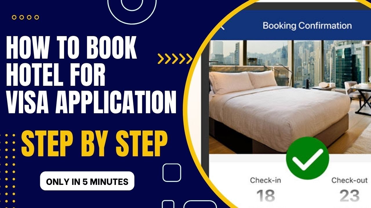 How to get a free hotel booking for any visa application in less than 5 minutes
