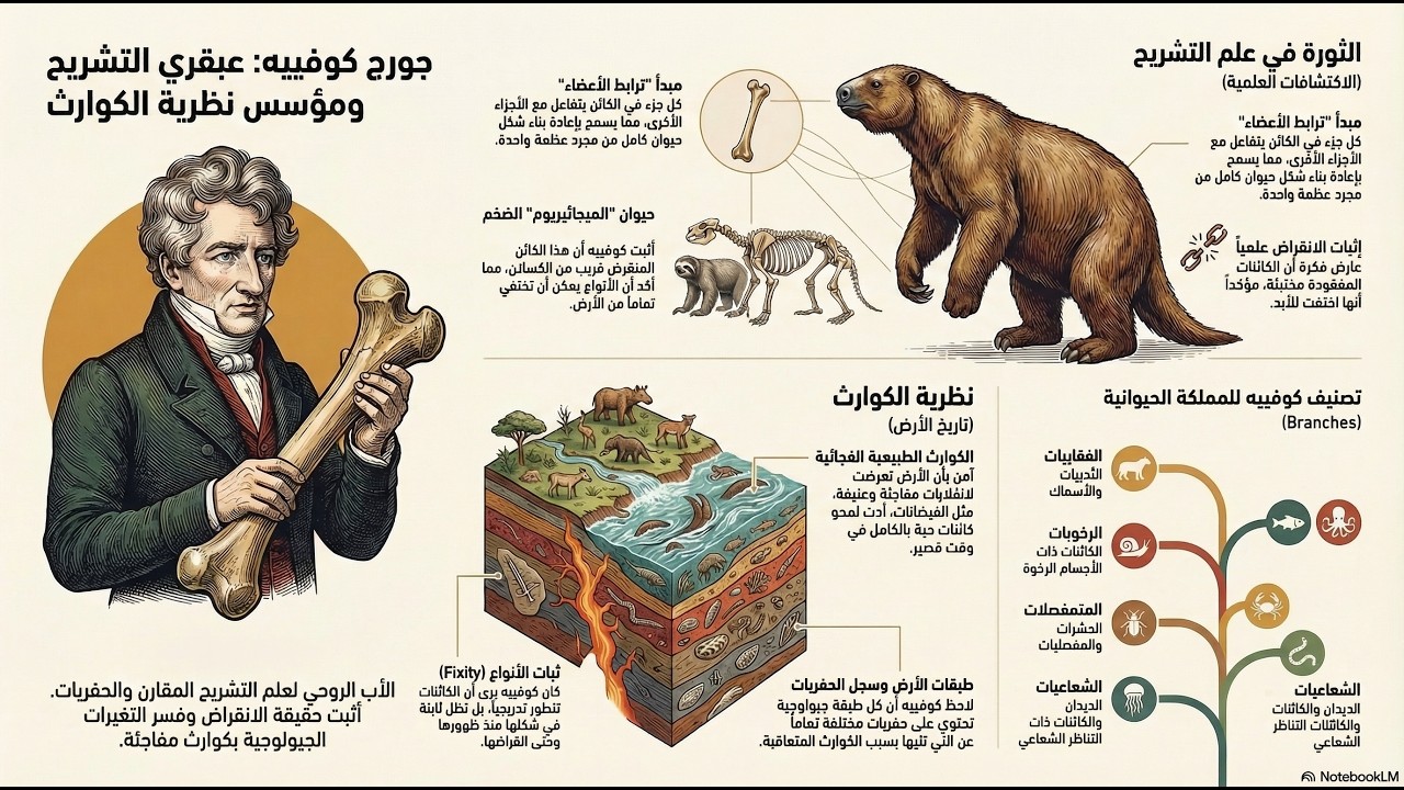 چورچ كوڤييه - الرجل الذي أثبت الانقراض