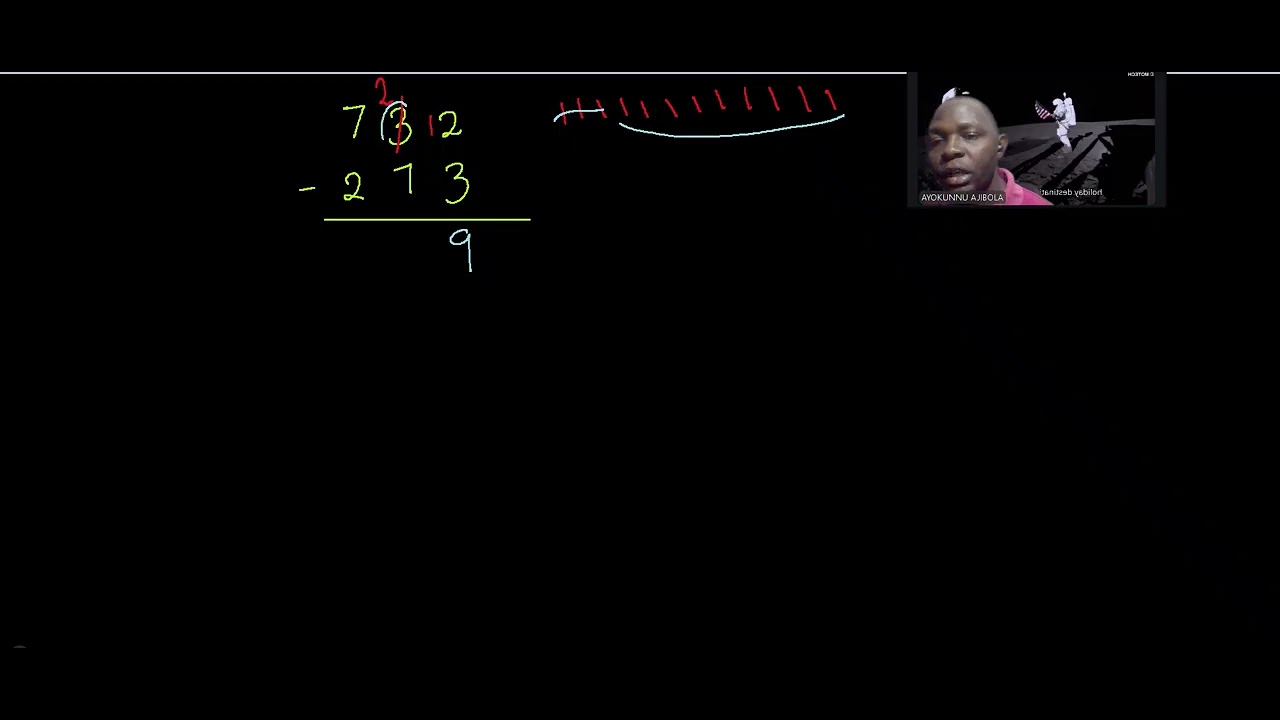 Subtraction With Regrouping