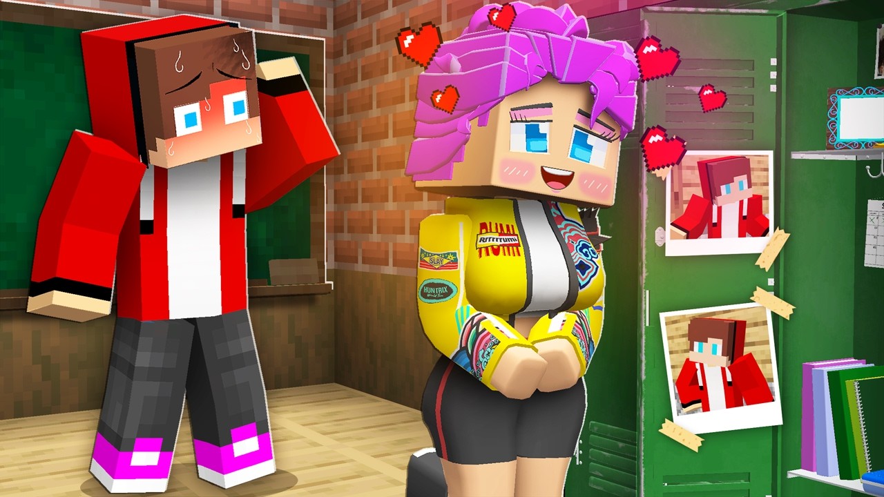 RUMI is in LOVE with JJ ?! K POP DEMON HUNTERS LOVE STORY in Minecraft - Maizen