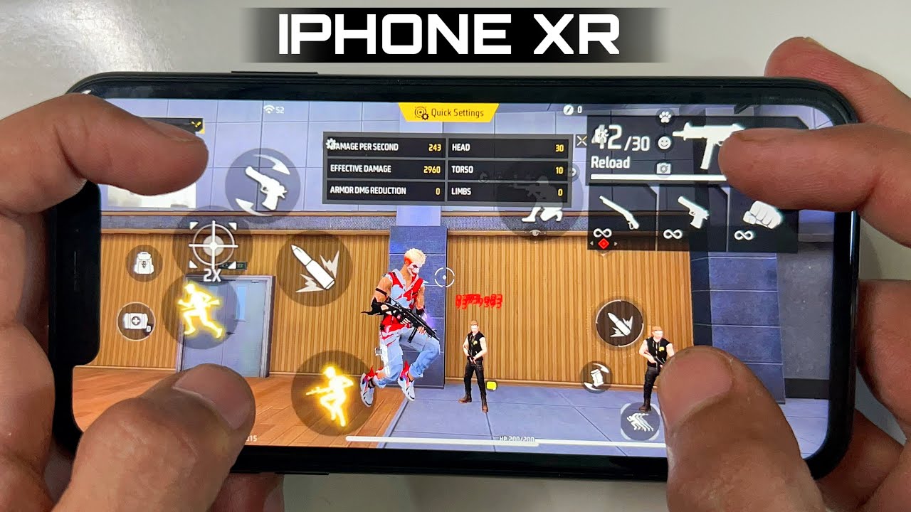 iPhone XR Game Play Test 🔥 | IPhone XR Unboxing 🎁 | Free Fire 