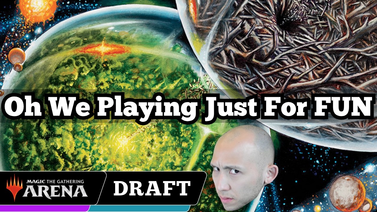 Oh We Playing Just For Fun | Powered Cube Premier Draft | MTG Arena