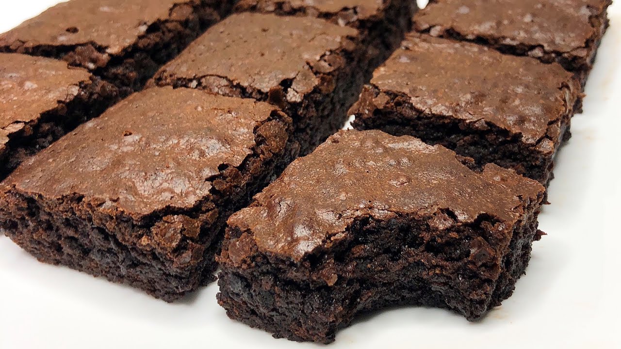 Best Fudgy Brownie Recipe | Easy Brownie Recipe | Perfect Fudgy Brownie