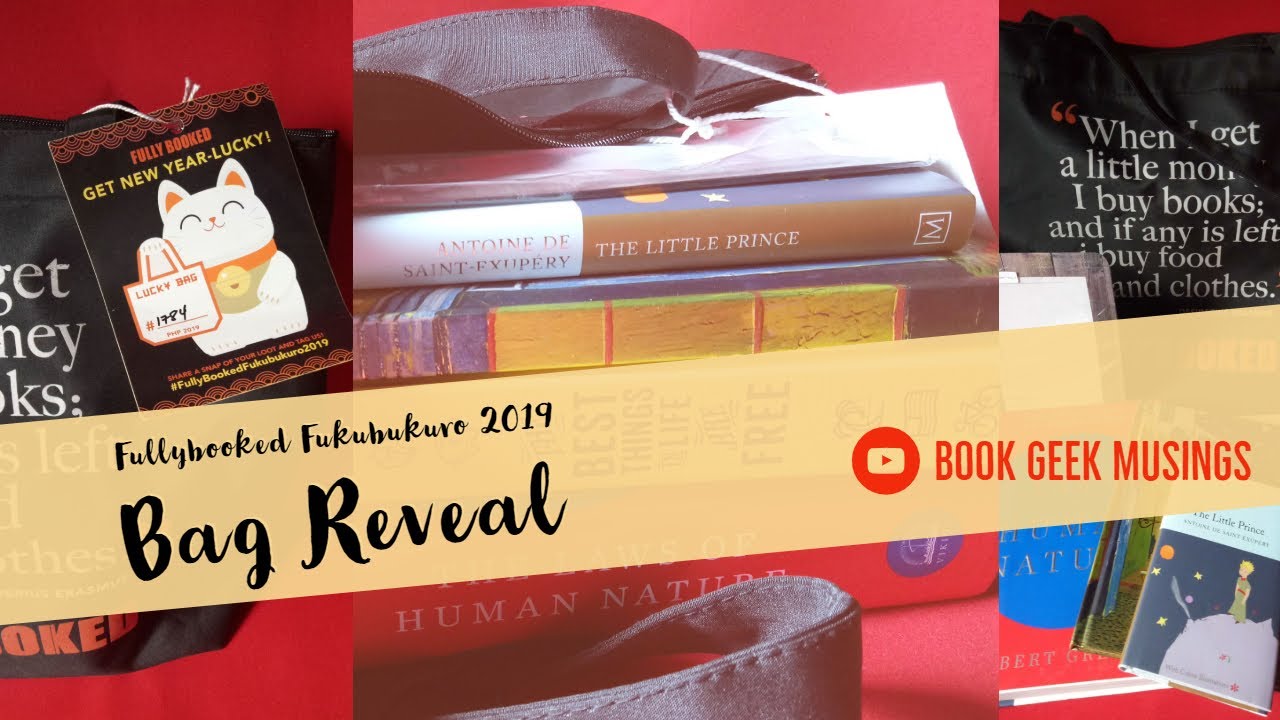 Fullybooked Fukubukuro 2019 Bag Reveal