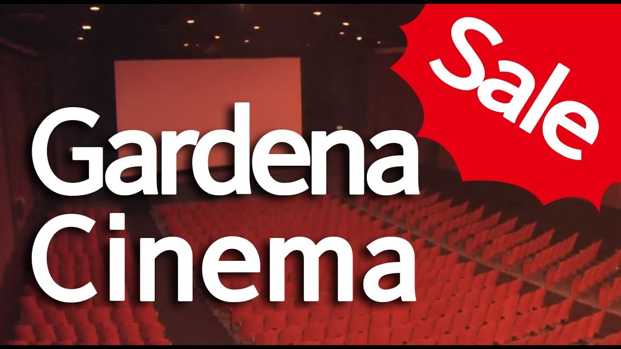 Gardena Cinema, old-fashioned single screen movie theater, looking for a buyer