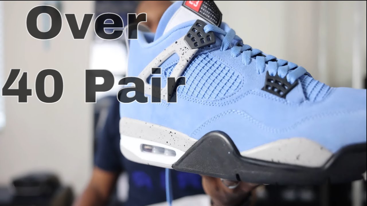 My Entire Jordan 4 Collection Over 40 Pairs! Size 12.5