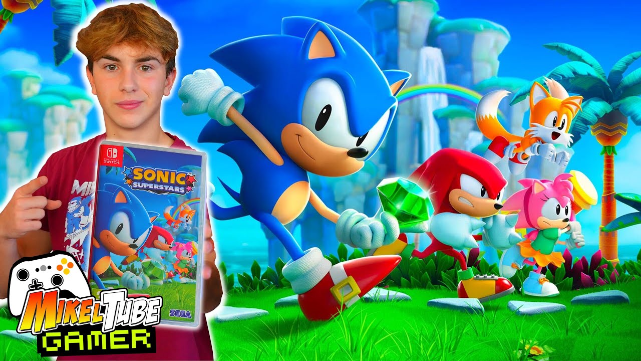 Nuevo Sonic SuperStars para Switch MikelTube