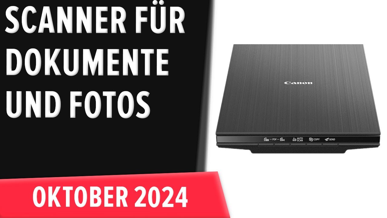TOP–7. Die besten Scanner für Dokumente und Fotos. Test & Vergleich 2024 | Deutsch