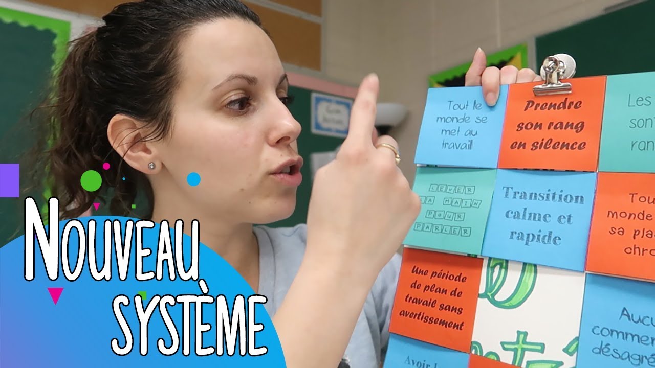 Nouveau système de gestion des comportements | Weekly vlog #56