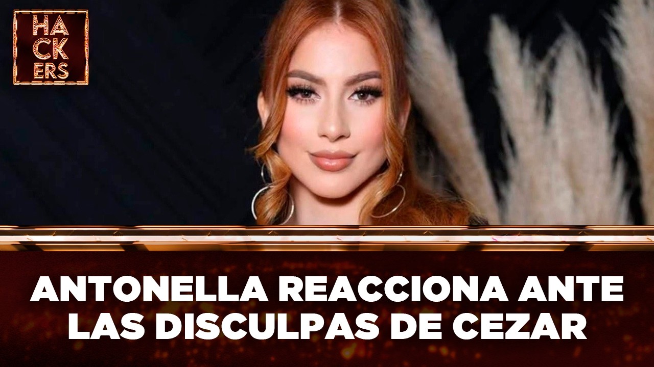 Cezar Augusto se disculpó en TV nacional con Antonella Moscoso | LHDE | Ecuavisa