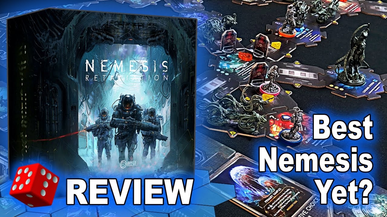 Nemesis: Retaliation | Sci-Fi Survival Horror Board Game REVIEW