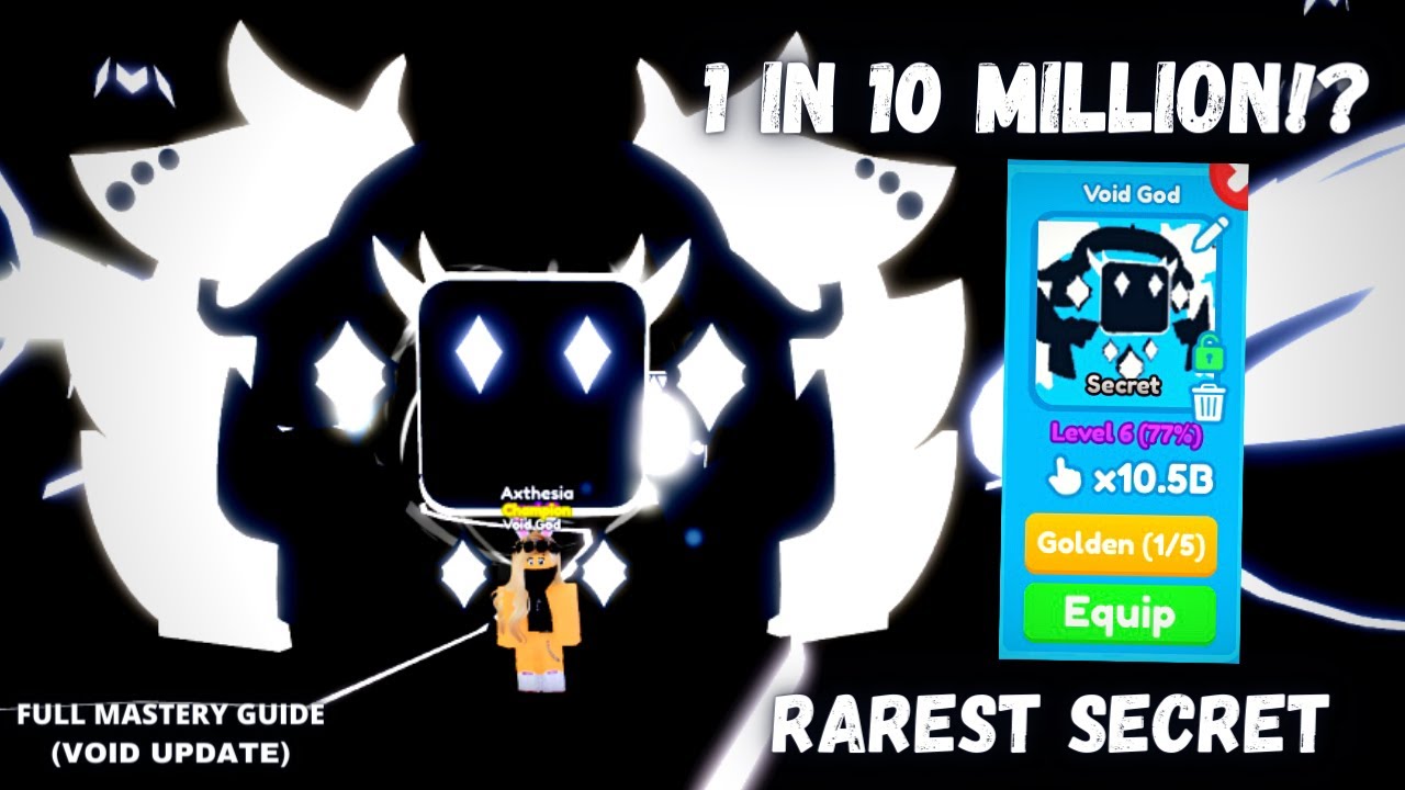 I GOT THE *VOID GOD* 🌌 RAREST SECRET In REBIRTH CHAMPIONS X (Roblox)