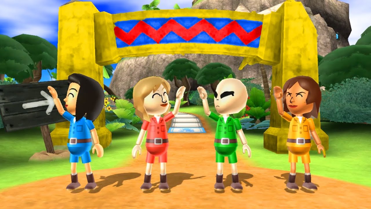 Wii Party Board Game Island 208 - Katty Perry  Vs Taylor Swift Vs Alien Vs Yoko (Master Difficulty)