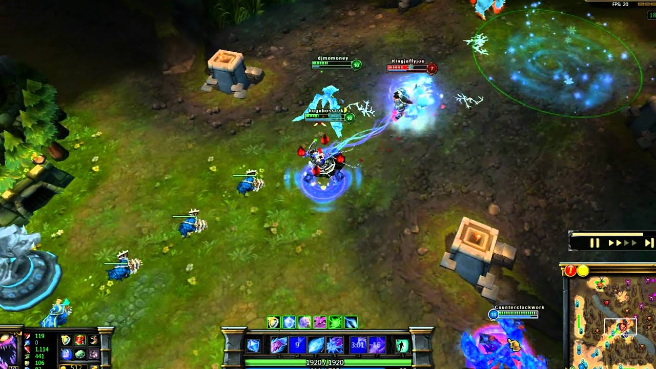 LoL - Skarner Ulti VS. Darius Ulti