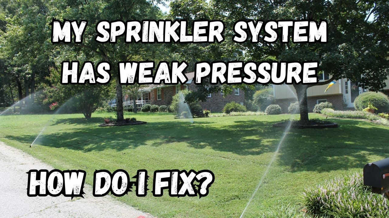 My Irrigation System has Weak Pressure - How to Troubleshoot (Sprinkler System Repair)