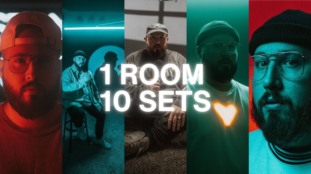 10 Creative Video Lighting Setups In 1 Room
