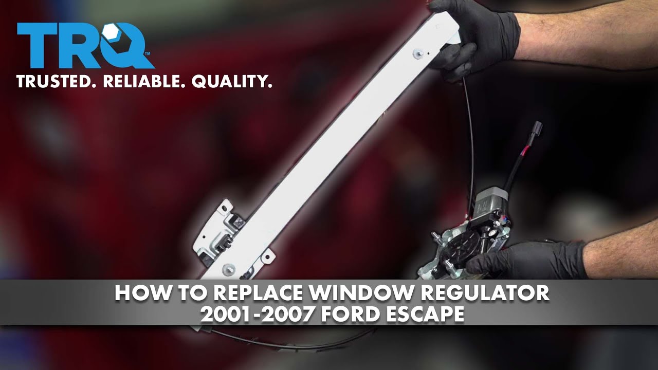How to Replace Window Regulator 2001-2007 Ford Escape