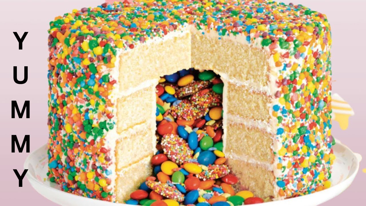 Pinata Party Cake | Homemade Recipe | MOUTH WATERING |@MULTIRECIPIESANDCOOKERIES | TASTY DISH |