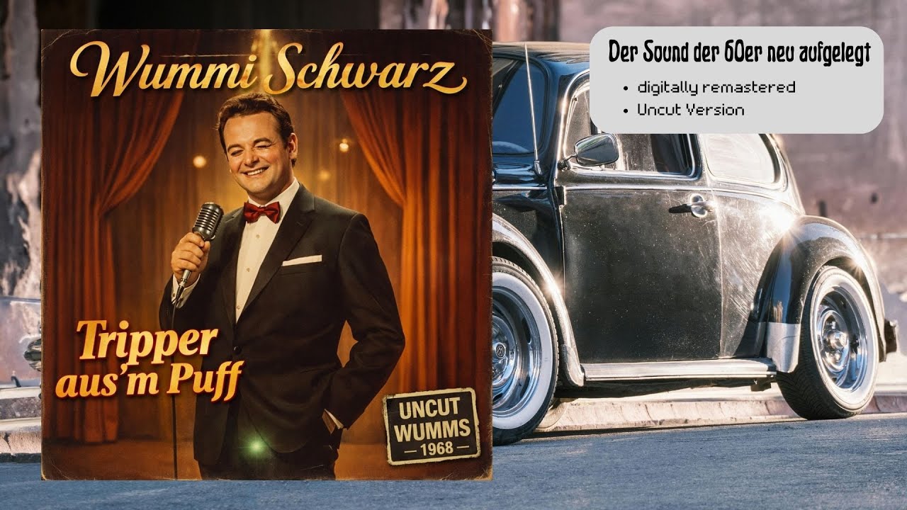 Wummi Schwarz - Tripper aus`m Puff | Uncut Wumms - Schlager Party Mix, Retro 60er Jahre Hits