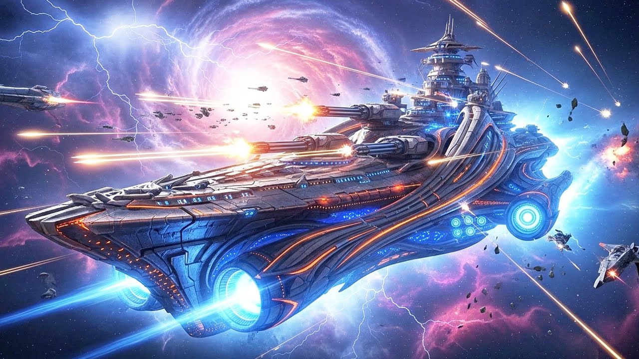Silence Swept the Visitors—When Humanity’s Battleship Changed Everything | HFY Sci-Fi Stories