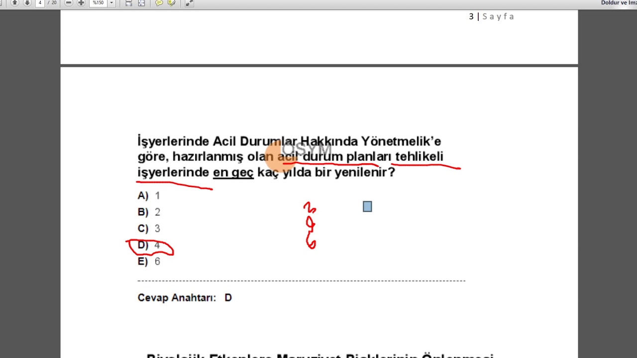 SINAV TAKTİKLERİ