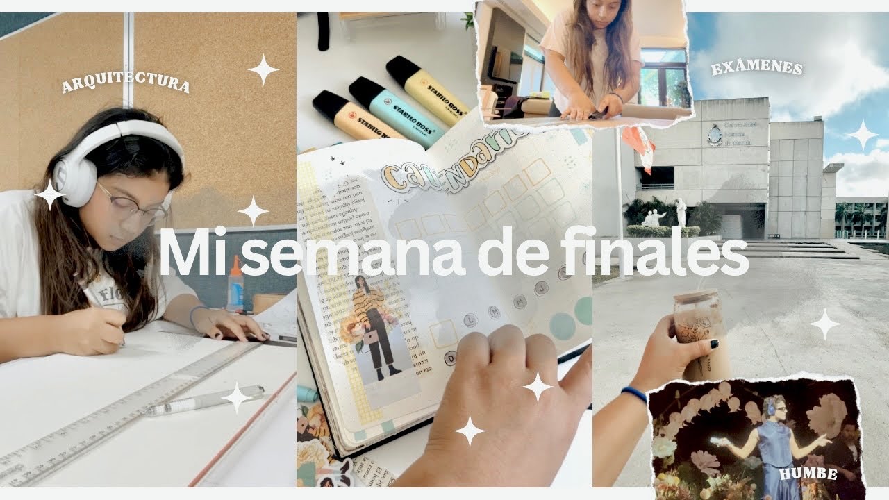 Mi semana de EXÁMENES  // proyectos, arquitectura, concierto Humbe