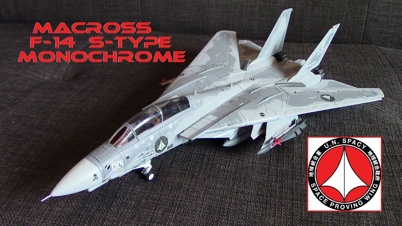 Macross F-14 S-Type Monochrome - from Calibre Wings