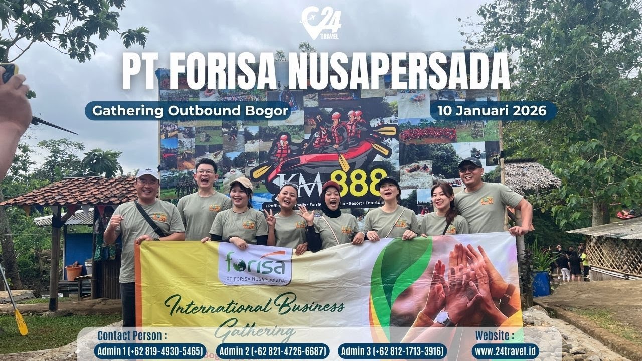 Gathering Outbound Bogor Bersama PT FORISA NUSAPERSADA 10 Januari 2026
