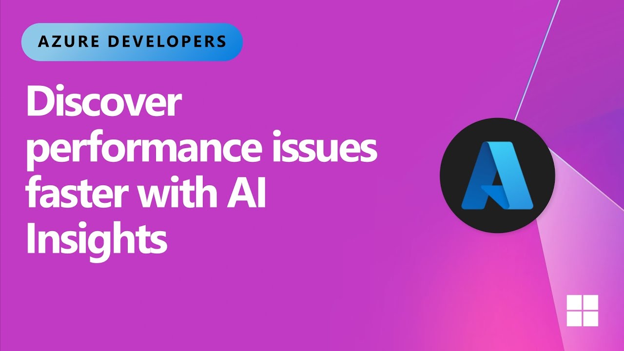 Обнаруживайте проблемы с производительностью быстрее с помощью AI Insights