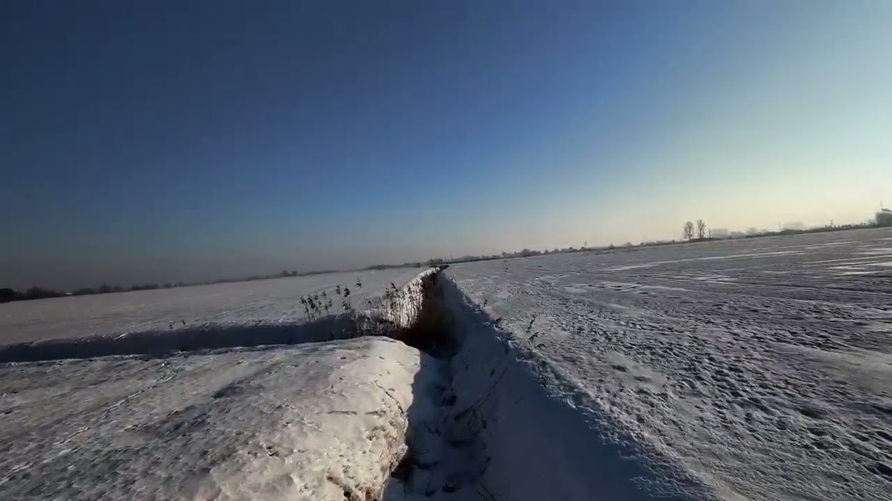 DJI Neo - Zimowa pustynia