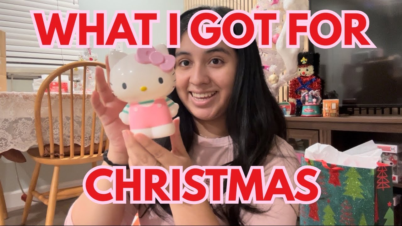 A late what I got for Christmas