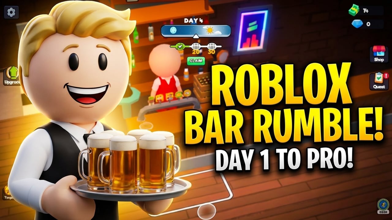 Playing Bar Rumble crazy game