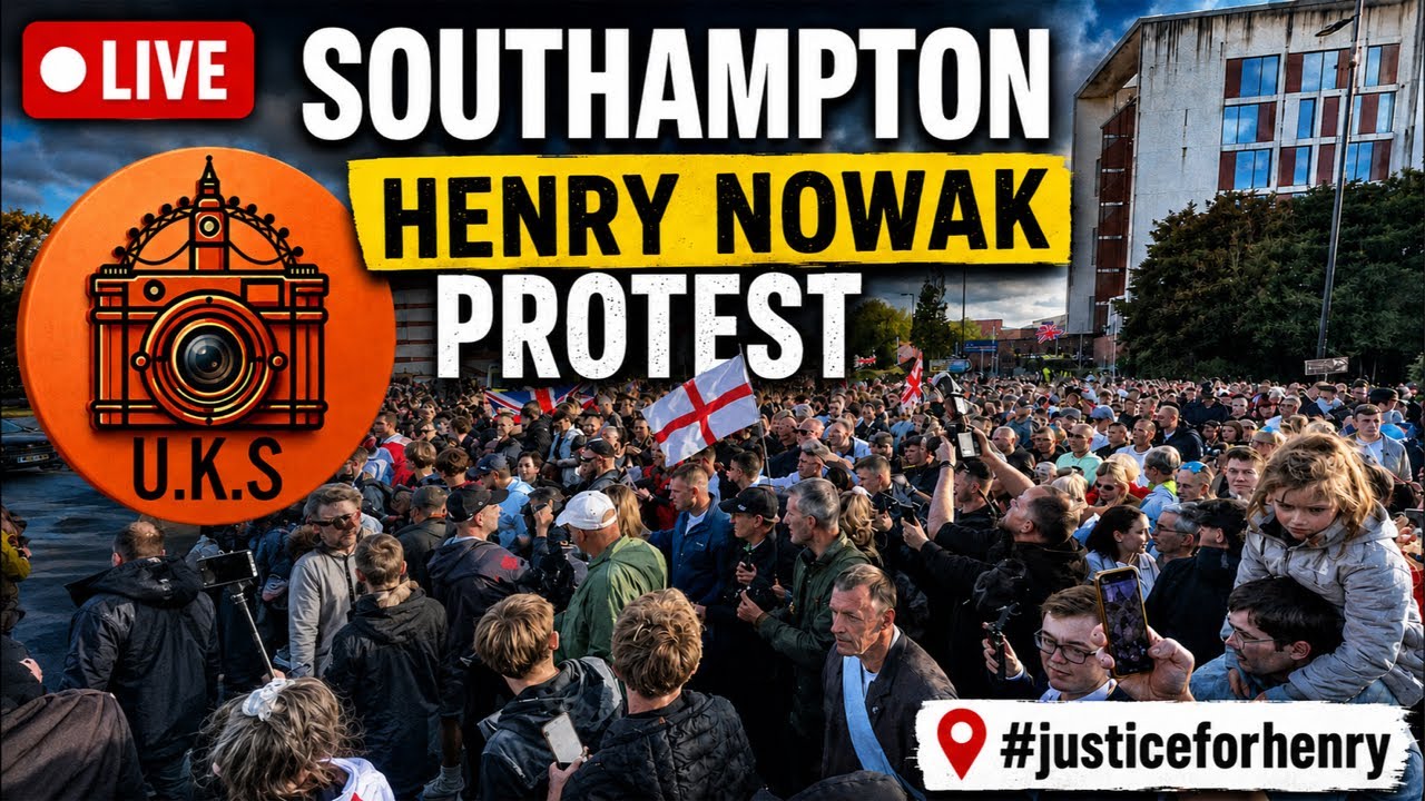 🚨LIVE🚨 Southampton Henry Nowak Flash Protest