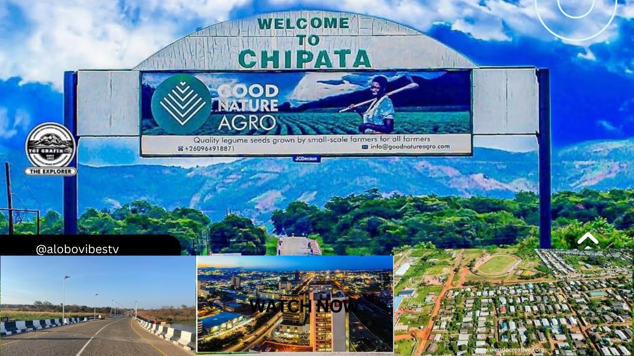 Zambia Cities Tour | Chipatala City Day View | The capital of Eastern Province in Zambia 🇿🇲