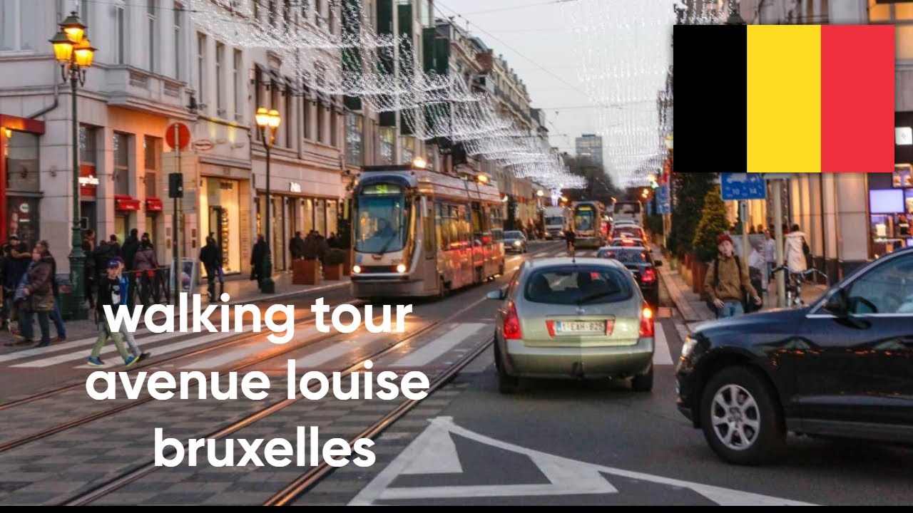 WALKING TOUR AVENUE LOUISE BRUXELLES