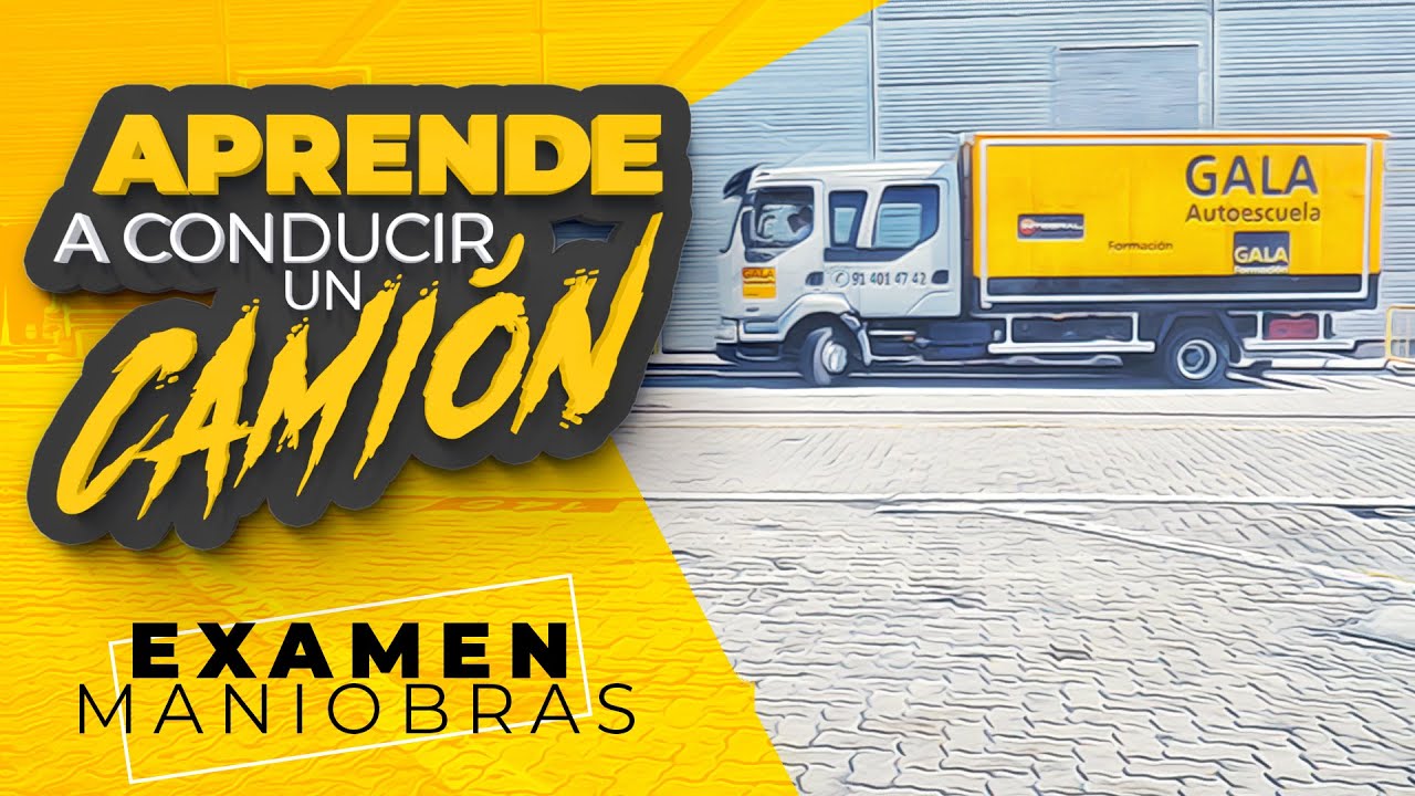 🚚 ¡Aprende a Manejar un Camión! Examen Maniobras Carnet C