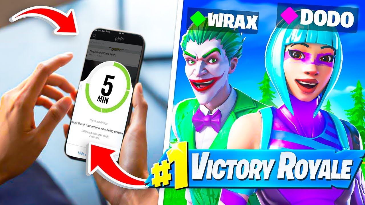 STIHNEŠ VYHRÁT NEŽ MI PŘÍJDE JÍDLO!? /W @RealDodo @Wraxx