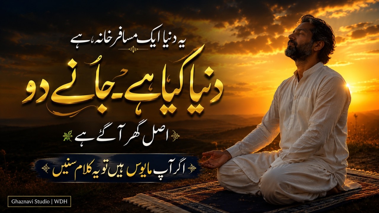 Duniya Kya Hai Jane Do | Most Powerful Urdu Nasheed | Ghaznavi Studio