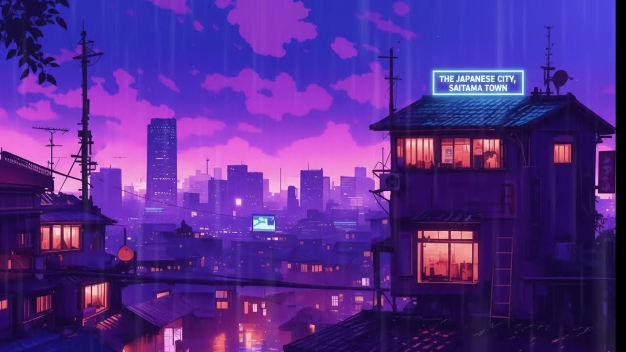 🌧️📚 Rainy Night Lofi for Deep Focus | Books, Coffee & 80s–90s Chill Lofi Beat